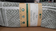 Town & Country Living Recycled Kitchen Towels 8 Pack - Green | Fairdinks