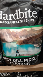 Hardbite Spicy Dill Pickle Chips 625G | Fairdinks