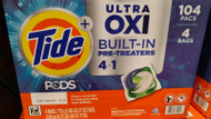 Tide Ultra Oxi Detergent Pods 104 Count | Fairdinks