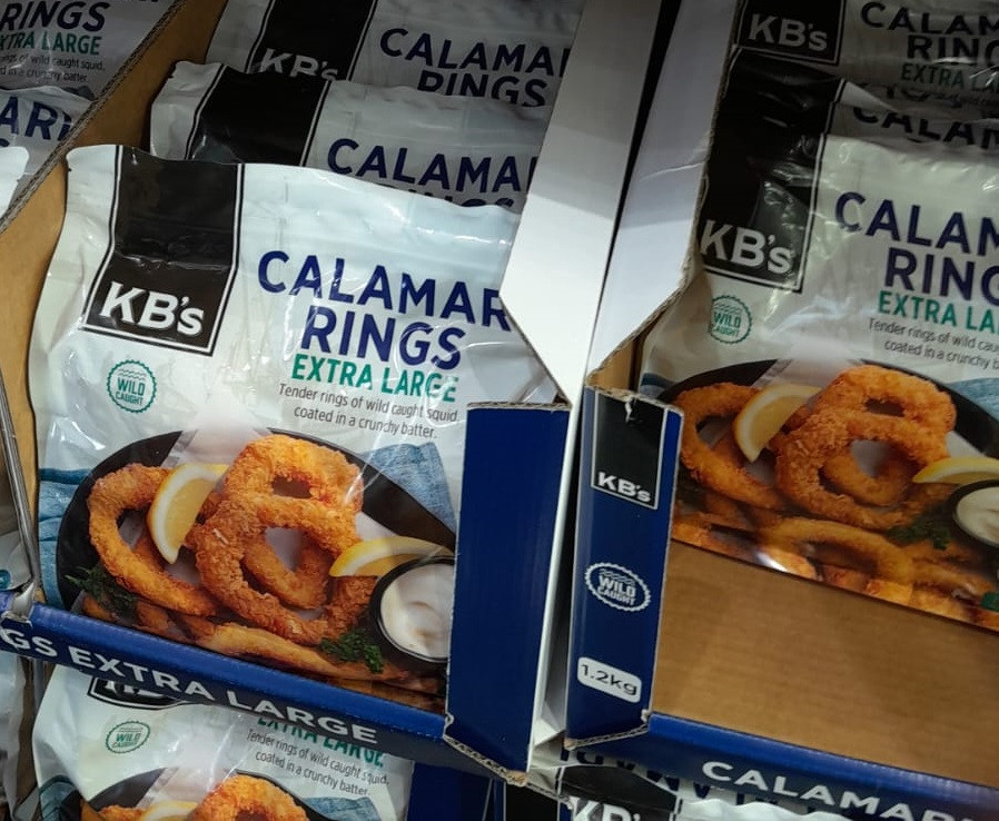 KB's Extra Large Calamari Rings 1.2KG - Fairdinks