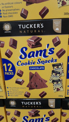 Tucker's Natural Sam's Cookie Snacks 12 x 25G | Fairdinks