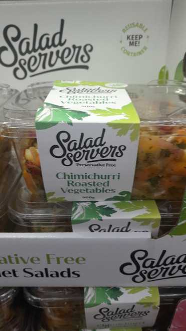 Salad Servers Chimichurri Roasted Vegetables | Fairdinks