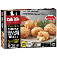 Canton Road Cheesy Sesame Prawn Toast 20PK - 860G | Fairdinks