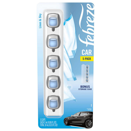 Febreze Mini Car Air Freshener 5 Pack | Fairdinks