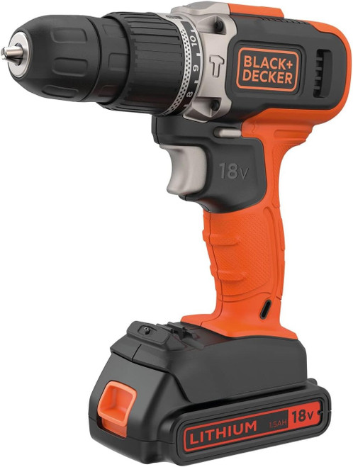 Black and Decker Hammer Drill Project Kit 18V Lithium Ion Fairdinks