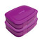 Bentgo Fresh Leak-Proof Lunchbox 2 Pack - Purple | Fairdinks