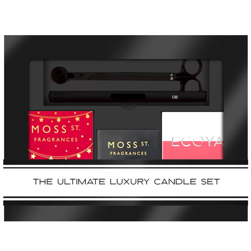 CB Ultimate Luxury 3PC Candle Gift Set W/ Wick Trimmer | Fairdinks