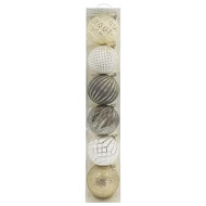 Shatter Resistant Ornaments 150MM 6 Pack - Metalics | Fairdinks
