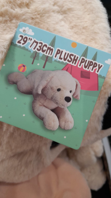 Hugfun Plush Puppy - Creme | Fairdinks