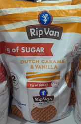 Rip Van Low Sugar Mini Stroopwafels 32 Pack | Fairdinks