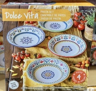 Overandback Dolce Vita Pasta Bowls 4 Piece Set | Fairdinks