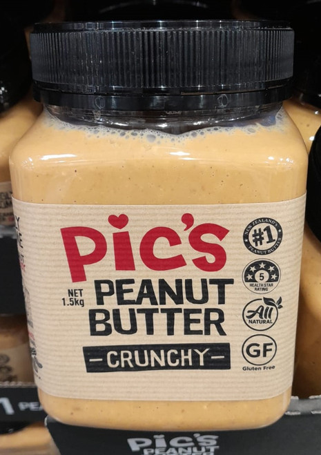 Pic's Peanut Butter Crunchy 1.5KG | Fairdinks