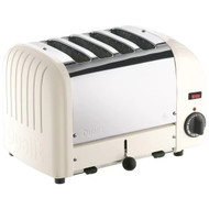 Dualit Vario 4 Slice Toaster Canvas White | Fairdinks