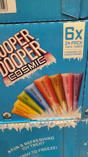 Zooper Dooper Cosmic 144 x 70ML | Fairdinks