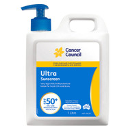 Cancer Council Ultra Sunscreen SPF50+ 1L | Fairdinks