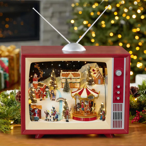 Animated TV With Lights and Music 18"/45CM | Fairdinks