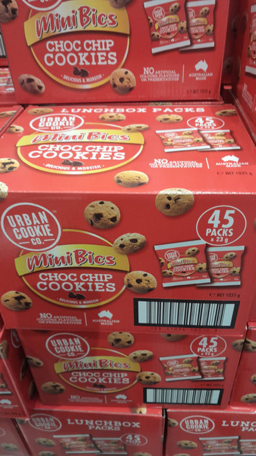 Urban Cookie Co. Mini Bics - Choco Chip Cookie 1.035KG | Fairdinks