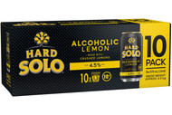 Hard Rated Alcoholic Lemon 10x375ML 4.5% ABV | Fairdinks