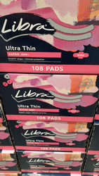 Libra Ultra Thin Super Pads With Wings 108 Packs | Fairdinks