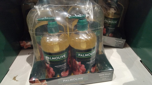 Palmolive Luminous Oils Hand Wash 2x500ML Pump + 2x1L Refill - Macadamia Oil with Peony | Fairdinks