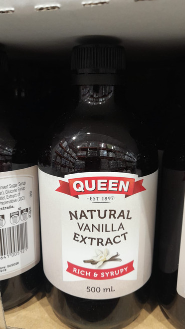 Queen Natural Vanilla Extract 500ml | Fairdinks