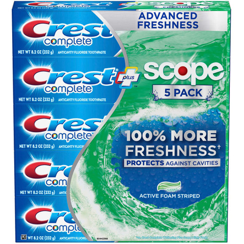 Crest Complete Care Toothpaste 5 x 232G | Fairdinks