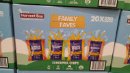 Harvest Box Family Faves Chickpea Chips 20 x 25G | Fairdinks
