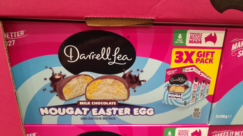Darrell Lea Easter Nougat Egg 3 x 150G | Fairdinks