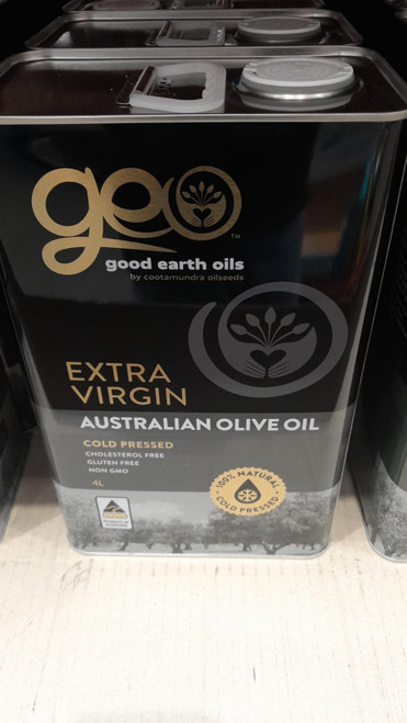 Geo Australian Extra Virgin Olive Oil 4L | Fairdinks