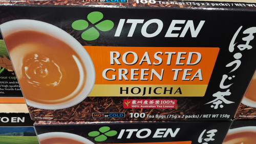 ITO EN Hojicha Roasted Green Tea 100 Tea Bags 150G | Fairdinks