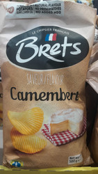 Brets Camebert Potato Chips 500G | Fairdinks