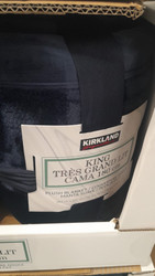 Kirkland Signature Plush Blanket King 284CM x 233CM - Blue | Fairdinks