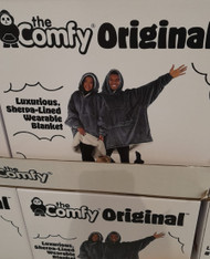 Cozy Comfort Company Blanket/Sweatshirt One Size - Adult - Grey | Fairdinks