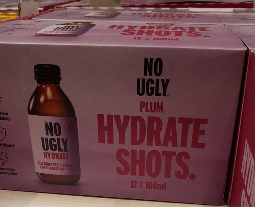 No Ugly Plum Hydrate Shot 12x100ML | Fairdinks