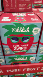 Nibblish Pure Fruit Swirls Strawberry 22x20G | Fairdinks