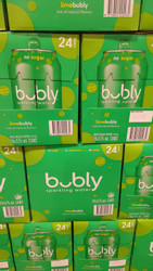 Bubly Sparkling Water Lime 24x375ML | Fairdinks