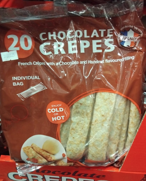 French Crepes With Choco & Hazelnut Filling 20x30G | Fairdinks