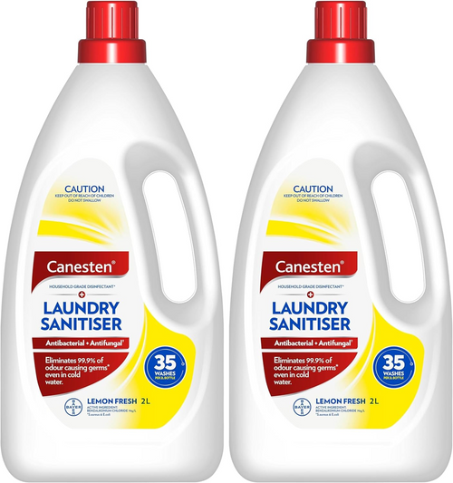 Canesten Laundry Rinse Sanitiser 2 x 2L | Fairdinks
