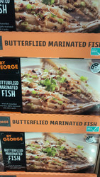 By George Butterflied Marinated Fish 900G | Fairdinks