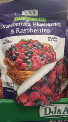 DJ&A Freeze Dried Strawberries Blueberry & Raspberry 100G | Fairdinks