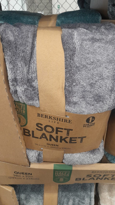 Berkshire Soft Blanket Queen - Purple | Fairdinks