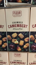 Fleur Foods Crumbed Camembert 1KG | Fairdinks