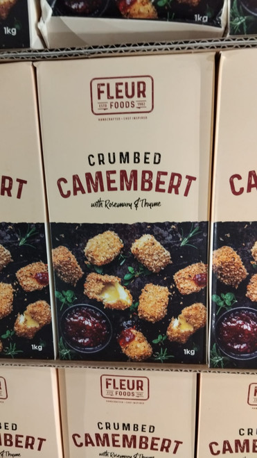 Fleur Foods Crumbed Camembert 1KG | Fairdinks