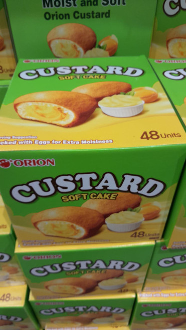 Orion Custard Cake 48PK 1.1KG | Fairdinks