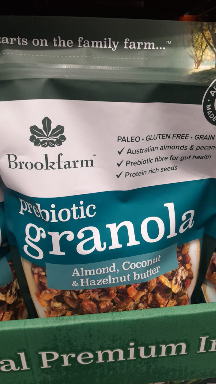 Brookfarm Prebiotic Granola 900G Fairdinks