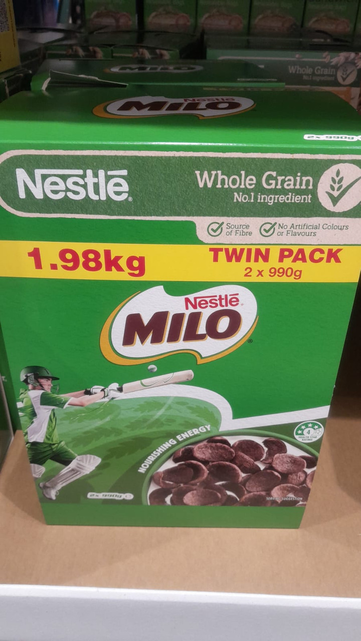 Milo Cereal 2x990G - Fairdinks