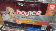 Bounce Mega Sheet Pet Hair & Lint Guard 210CT | Fairdinks