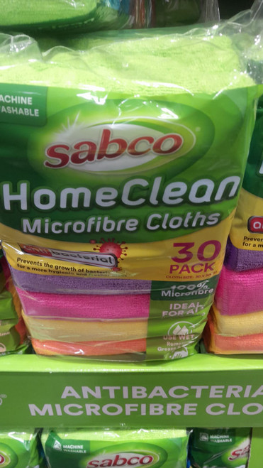 Sabco Micro Fibre Cloths 30PK | Fairdinks