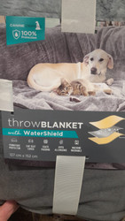 Canine Creations Pet Throw Blanket 127x152CM Gray | Fairdinks