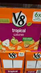 V8 Tropical Juice 6x1.25L | Fairdinks